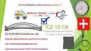 ICD 10 CM Interview questions II ICD 10 CPC Model questions [upl. by Ludly152]