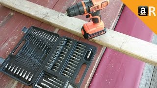 Black amp Decker 20Volt Cordless DrillDriver and 109 bit set  Amazon Reviews [upl. by Fransen37]