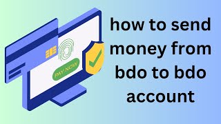 how to send money from bdo to bdo account via online banking [upl. by Michaud]