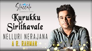 Kurukku Sirithavale  Nelluri Nerajana  Staccato  A R Rahman  Instrumentals [upl. by Normand705]