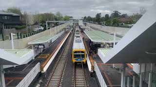 Metro XTrapolis Arriving amp Departing Union Station from Lilydale to Flinders Street [upl. by Ahsiled591]