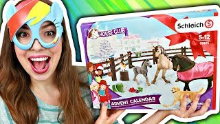 đź´ Kalendarz Adwentowy Schleich 2019 â­ KONIE OTWIERAM CAĹY [upl. by Akselav]