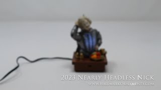 2023 Nearly Headless Nick Harry Potter Hallmark Ornament [upl. by Berkin534]