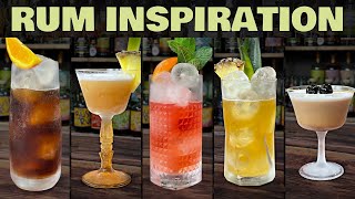 EASY Rum Cocktail Recipes  ep3  Rum for the Weekend [upl. by Nibor]