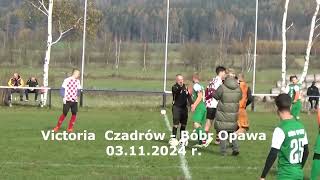 Victoria Czadrów – Bóbr Opawa 03112024 r CzadGol  127 [upl. by Banerjee]