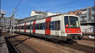 RER B et D à Paris Nord surface [upl. by Yeleak]