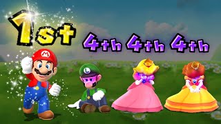 Mario Party 9  But Mario wins every round Master Difficulty [upl. by Glenna590]