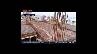 Construction Update  22 Aug 2021  ARY Pearl Residency [upl. by Tugman200]