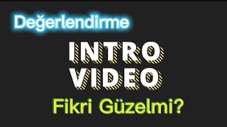 Youtube Video İntro 1 super intro [upl. by Onifur]