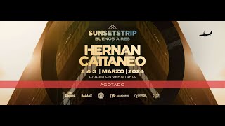 Hernan Cattaneo Live 2024  Sunsetstrip Ciudad Universitaria HQ Remastered [upl. by Akoyn477]