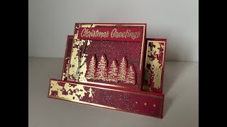 ACC80 Peaceful Evergreens stepper card [upl. by Gosser]