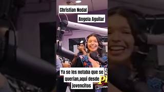 Christian Nodal y Angela Aguilardesde bien jovencitos ya se les notaba el ❤que se tenian viral [upl. by Eanar287]