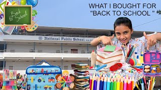 Back to School 🎒 part2 stationeryhaul stationeryshopping schoolshopping schoolitems school [upl. by Suoicerp117]