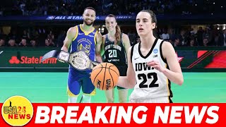 Caitlin Clark being recruited by Steph Curry and Sabrina Ionescu for NBA All Star clash [upl. by Ibot704]