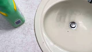 Eliminated almost impossible limescale in sink for client Process revealed [upl. by Files]