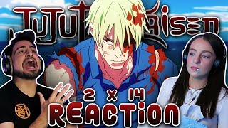 THE GREATEST JJK EPISODE EVER MADE 🔥 Jujutsu Kaisen 2x14 REACTION  quotFluctuationsquot [upl. by Fabozzi403]