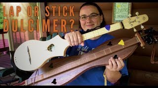 Comparison between Mountain Dulcimer and Seagull Merlinstick dulcimers [upl. by Naynek]