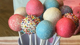 How to Make Smooth Cake Pop Dough without Frosting cakepops [upl. by Anitroc]