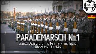 Parademarsch No 1 【German Military Music】Nationale Volksarmee [upl. by Ahser787]