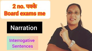 Interrogative sentence narration Direct and indirect speech [upl. by Kera]