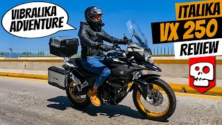 Italika VX250 Adventure  Reseña con el propietario  Alets Go [upl. by Layor]