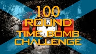 Buried Zombies 100 Round Time Bomb Challenge [upl. by Anniroc151]