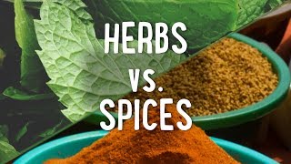 Herbs Vs Spices Arent They The Same  Food 101  Well Done [upl. by Ender]