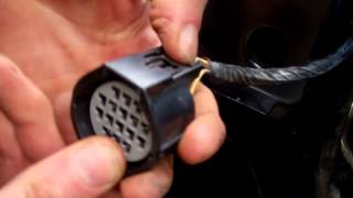 How to remove head light  head lamp from a Land Rover Freelander 2 LR2 [upl. by Releyks]