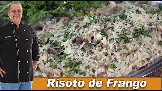 Risoto de Frango  SBT 001  Chef Taico [upl. by Eyaj507]