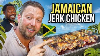 GRILLAR JAMAICAN JERK CHICKEN  ROY NADER [upl. by Serica58]