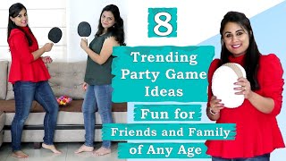 8 Trending Party Game Ideas  Games for friends and family  Kitty party games 2022 [upl. by Renelle]