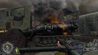 CoD Road to Victory PSP walkthrough  Woensdrecht [upl. by Ahsilrae]