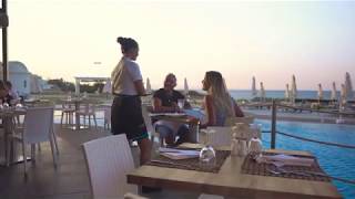 Pernera Beach Hotel Restaurants [upl. by Lledualc]