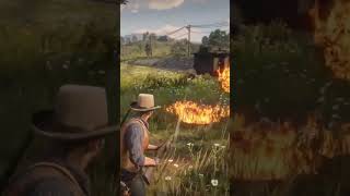 The aftermath is why The Incendiary buckshot is my favorite 😍 rdr2 gaming shorts rockstargames [upl. by Halac]