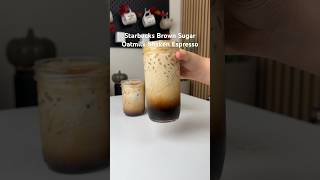 Starbucks Copy Kat Brown Sugar Oatmilk Shaken Espresso 🤎👌🏽 [upl. by Waynant340]