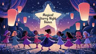 Magical Starry Night Dance A Journey of Joy Under the Shimmering Sky [upl. by Nnagrom]