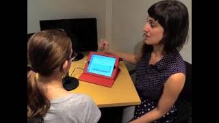 staRt Speech Therapists App for r Treatment staRt app in action [upl. by Einnal]