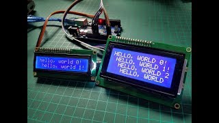 How to Connect an I2C Lcd Display to an Arduino  how to use lcd 1602 with i2c module  i2c LCD [upl. by Hannan125]