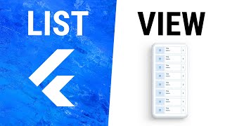 Flutter ListView Widget [upl. by Rocray741]