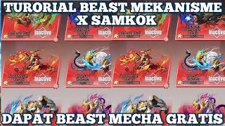 Beast Mekanisme X Samkok 2024  Tips Terbaru X Samkok [upl. by Yesac]