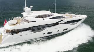 英國Sunseeker 116 豪華遊艇 1300萬英鎊 全長35米 最高速26海里 [upl. by Amikay]