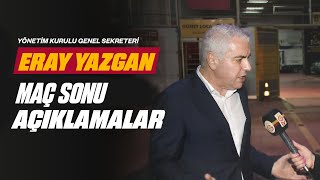 🔴 Yönetim Kurulu Genel Sekreteri Eray Yazgandan Fenerbahçe maçı sonrası açıklamalar [upl. by Nnylyoj]