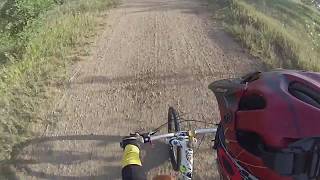 Edmonton Mountain Biking Strathcona Science PArk Aug 12 2015 [upl. by Arvo]