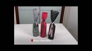 Gift wrap a bottle with tissue paper gift wrapping ideaswrappingabottle giftwrappingtutorial [upl. by Dorotea]