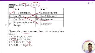 α−1 antitrypsin B Cry IAb C Cry IAc List II I II Cotton bollworm ADA deficiency III D Enzyme [upl. by Letniuq441]