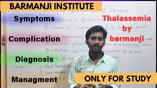 Thalassemia  symptoms  complication  diagnosis  managment [upl. by Mcfarland]