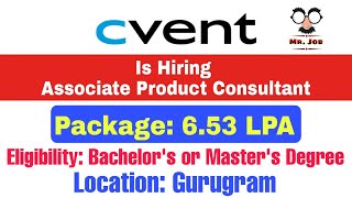 Cvent off campus drive 2022 for Associate Product Consultant of Any Degree [upl. by Fredrika]