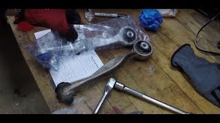 How To Replace An Audi B6 B7 Upper Control Arm [upl. by Noonan179]