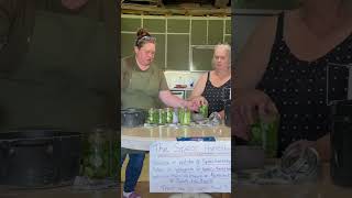 Part Four 15 making pickles Brine and lids homestead food homesteader canning brine veggies [upl. by Hesta]