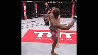 You could hear a pin drop after this KO 😳 ufc [upl. by Codding]